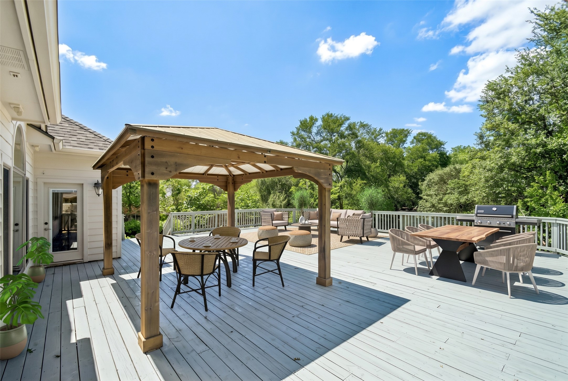 3902 Denim Trail Austin, TX 78739 - Photo 23 of 40 Virtually Staged - pergola is not virtual.