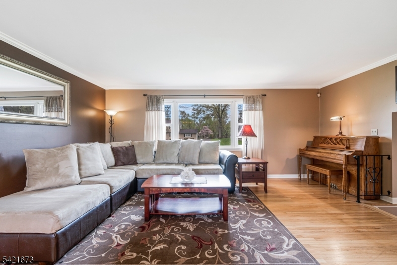 496 Rolling Hills Road Bridgewater, NJ 08807 - Photo 11 of 45 a living room with furniture a rug and a large window