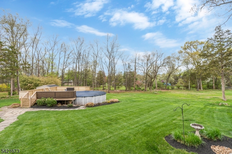 496 Rolling Hills Road Bridgewater, NJ 08807 - Photo 36 of 45 a view of a backyard with large trees
