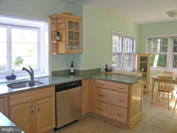8605 Mayfair Place Silver Spring, MD 20910 - Photo 14 of 23 a kitchen with granite countertop a sink and a window