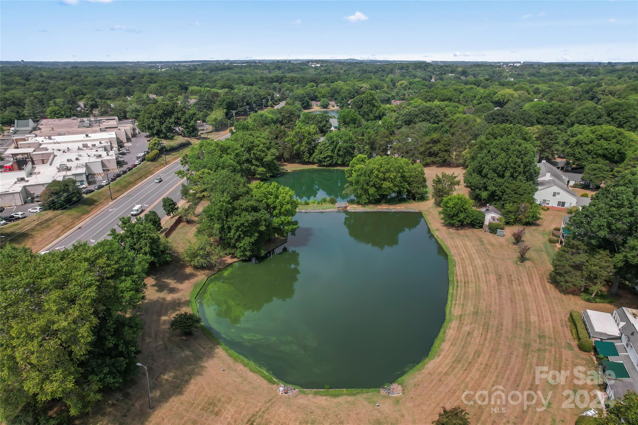 7035 Quail Hill Road Charlotte, NC 28210 - Photo 39 of 40 an aerial view of a house