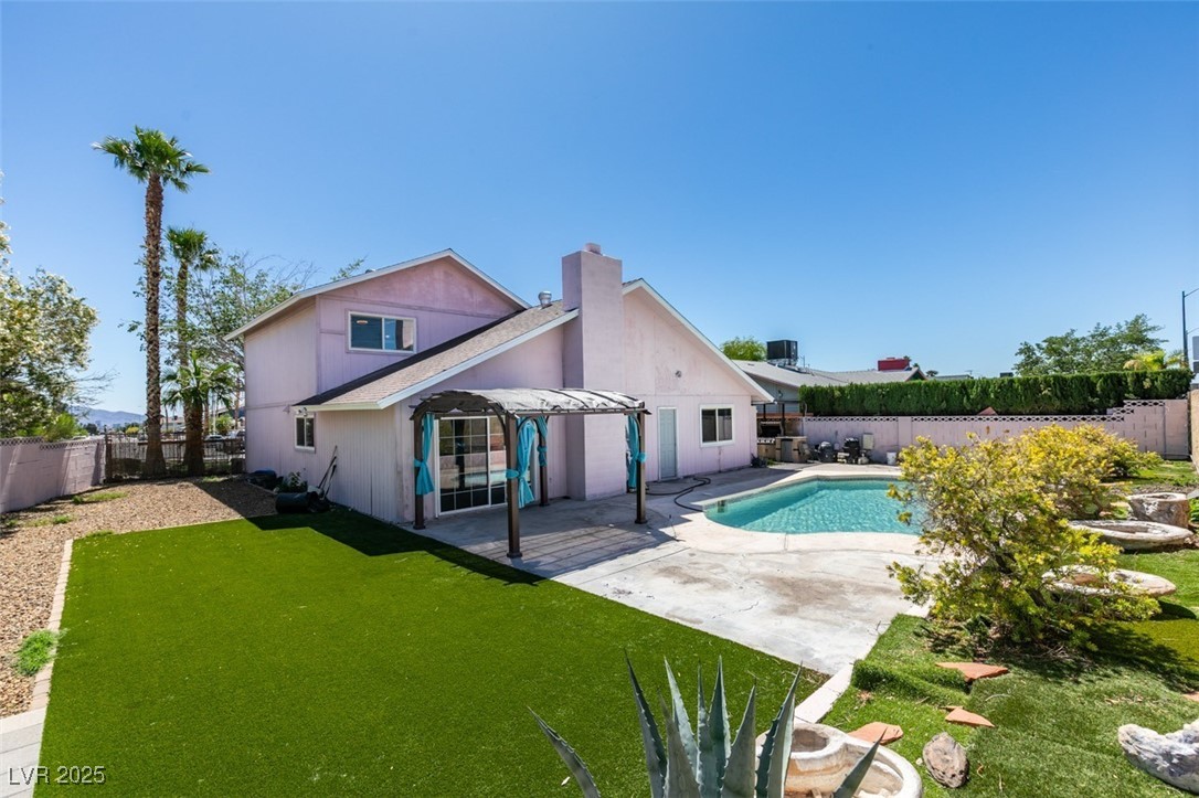 100 Huntly Road Las Vegas, NV 89145 - Photo 16 of 16 View of pool with a patio area