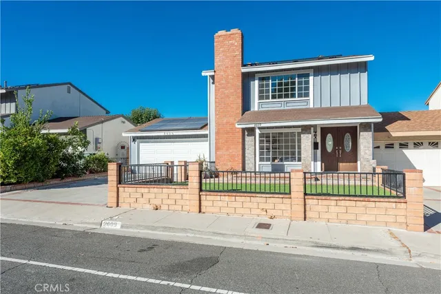 a view of a house with a outdoor space