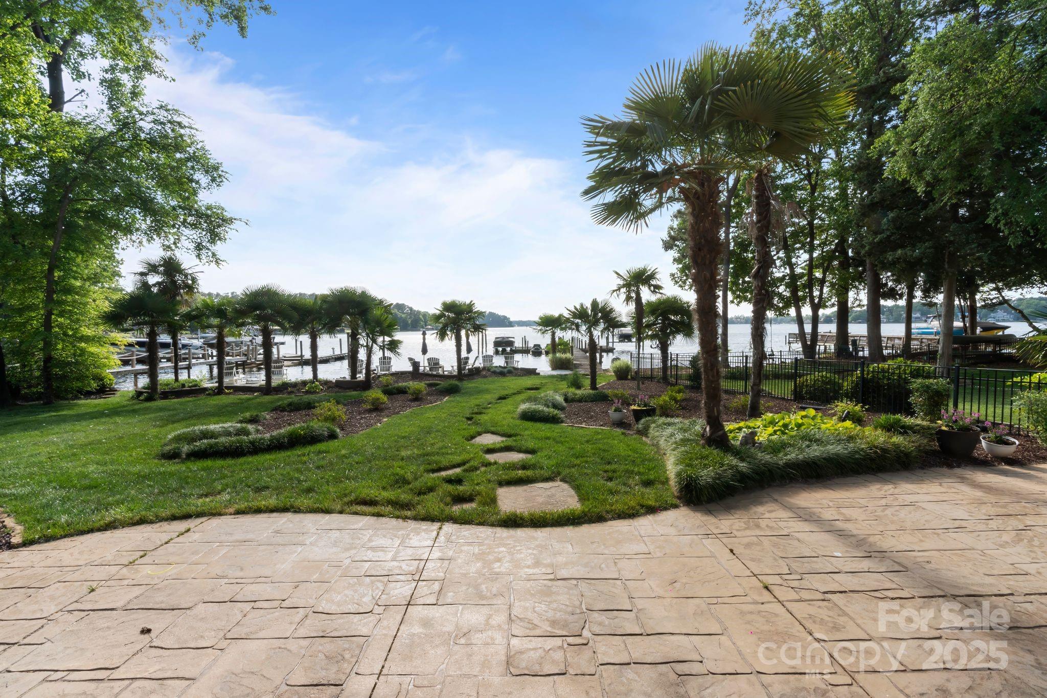 17819 John Connor Road Cornelius, NC 28031 - Photo 41 of 48 a view of garden with patio