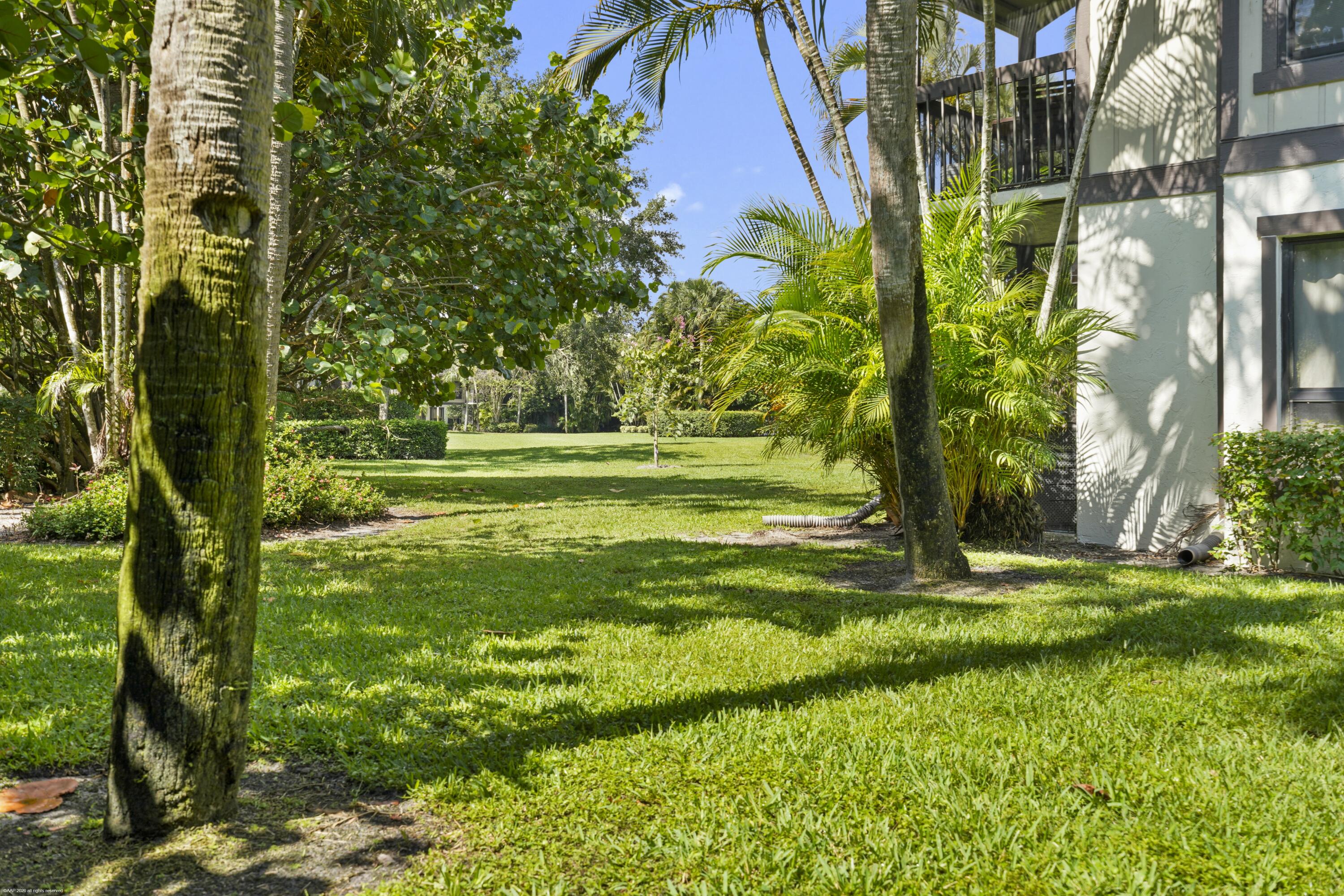 13334 Polo Club Road, Unit 234 Wellington, FL 33414 - Photo 23 of 41 a view of a big yard with plants and large trees
