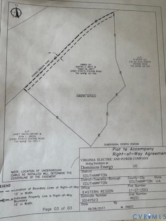 21663 Storys Station Road Franklin, VA 23851 - Photo 5 of 22 plat map