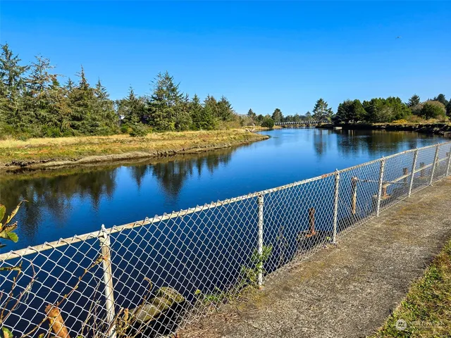 a view of balcony with ocean view