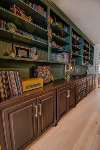 a kitchen with stainless steel appliances granite countertop a cabinets