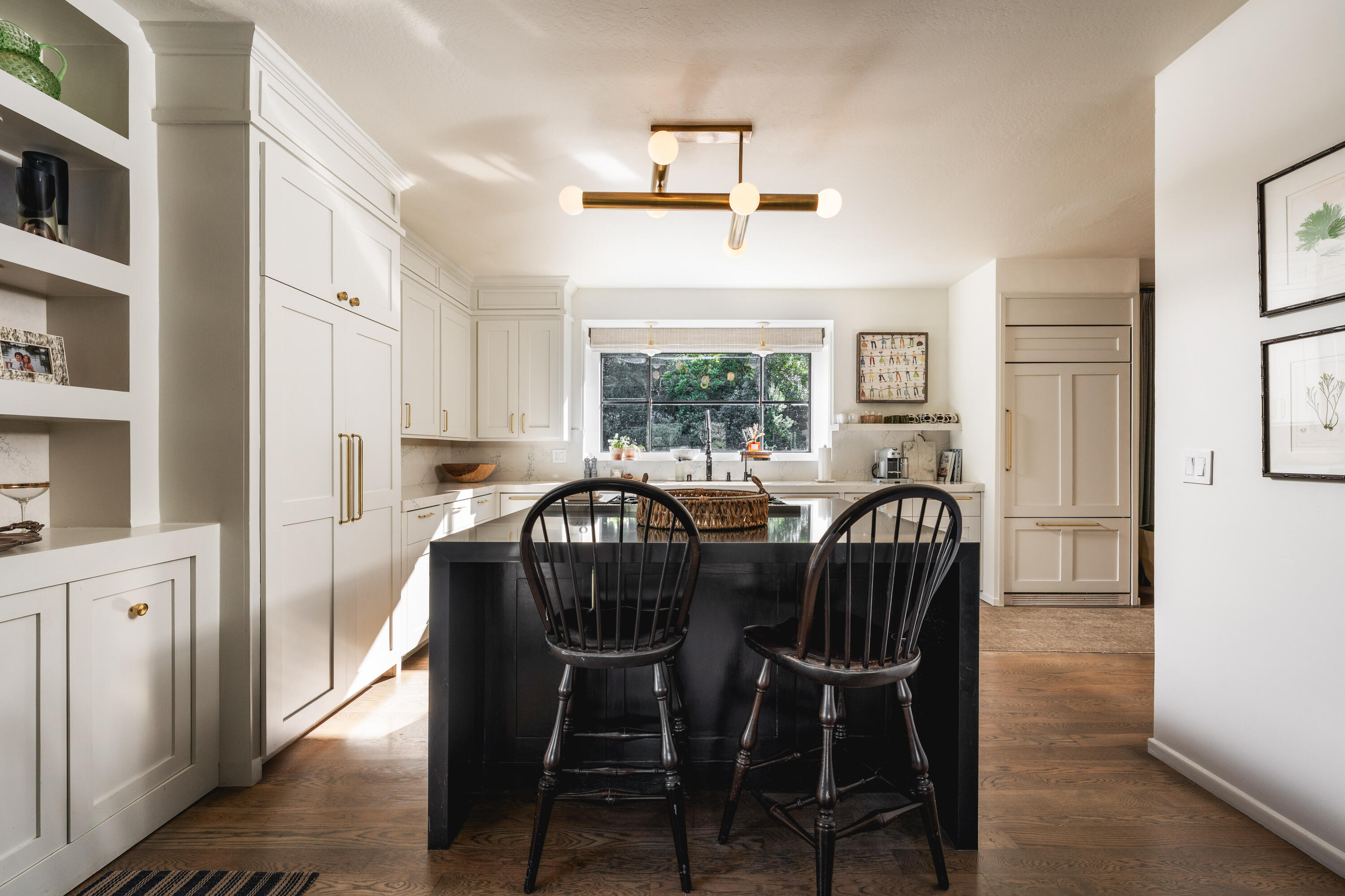 395 Woodley Road Montecito, CA 93108 - Photo 11 of 30 a view of a dining room with furniture window and wooden floor