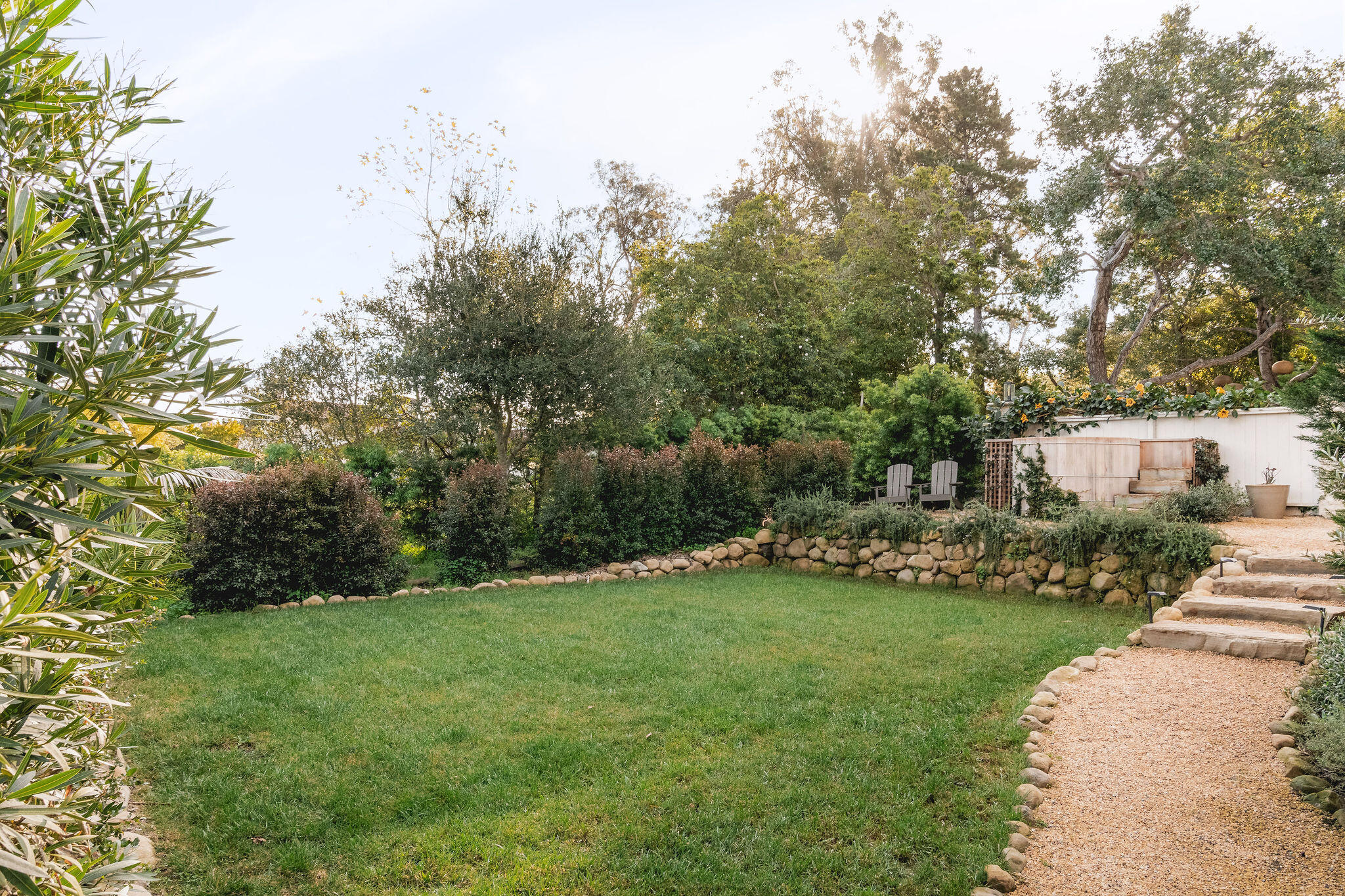 395 Woodley Road Montecito, CA 93108 - Photo 23 of 30 a view of a back yard
