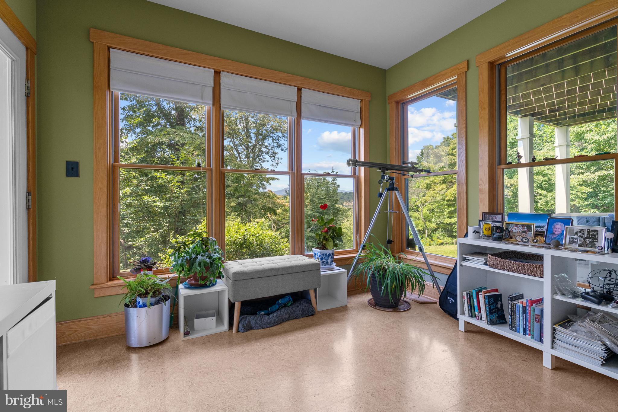 210 Grandview Road Washington, VA 22747 - Photo 32 of 62 a living room with furniture and floor to ceiling windows