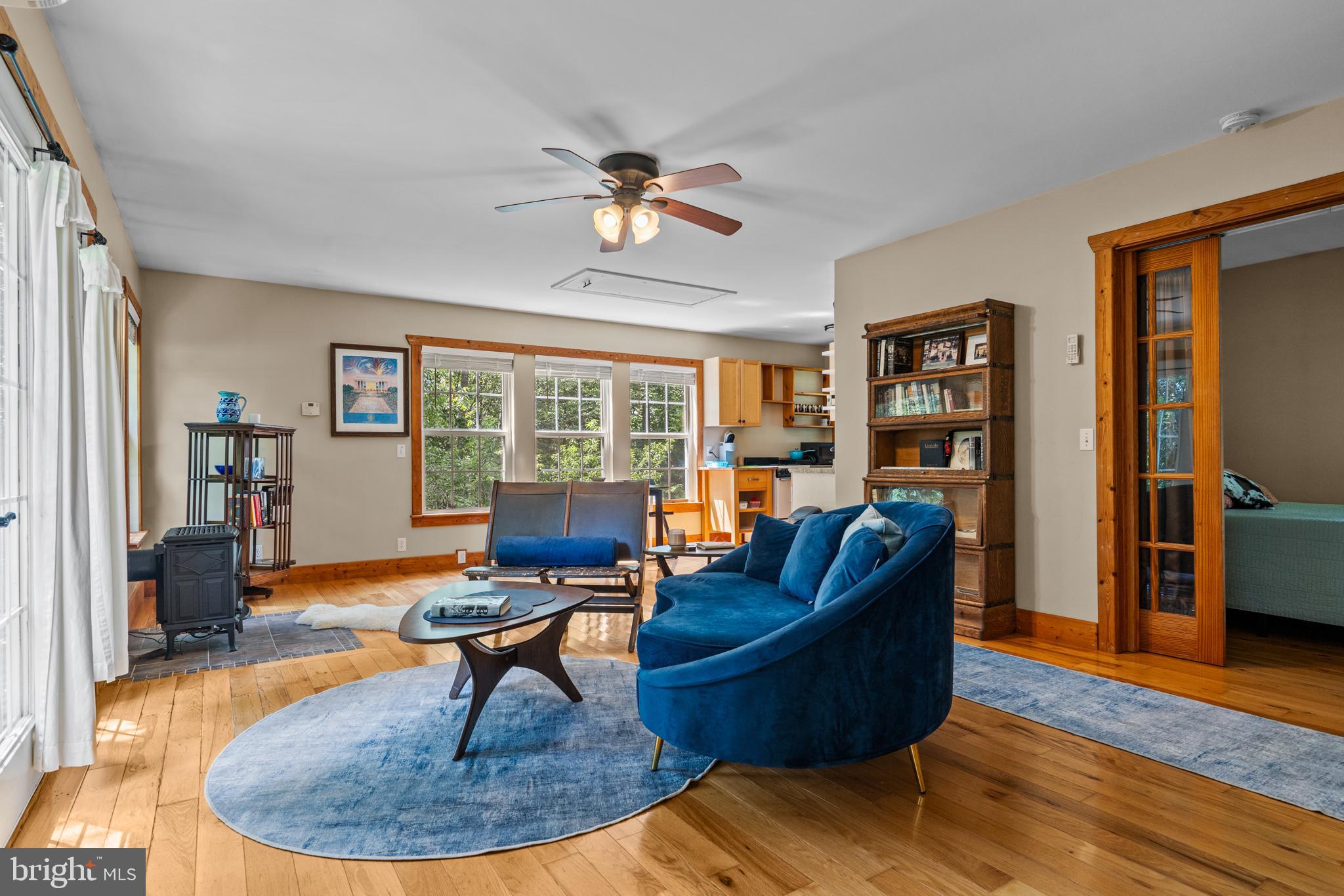 210 Grandview Road Washington, VA 22747 - Photo 38 of 62 a living room with furniture and a wooden floor