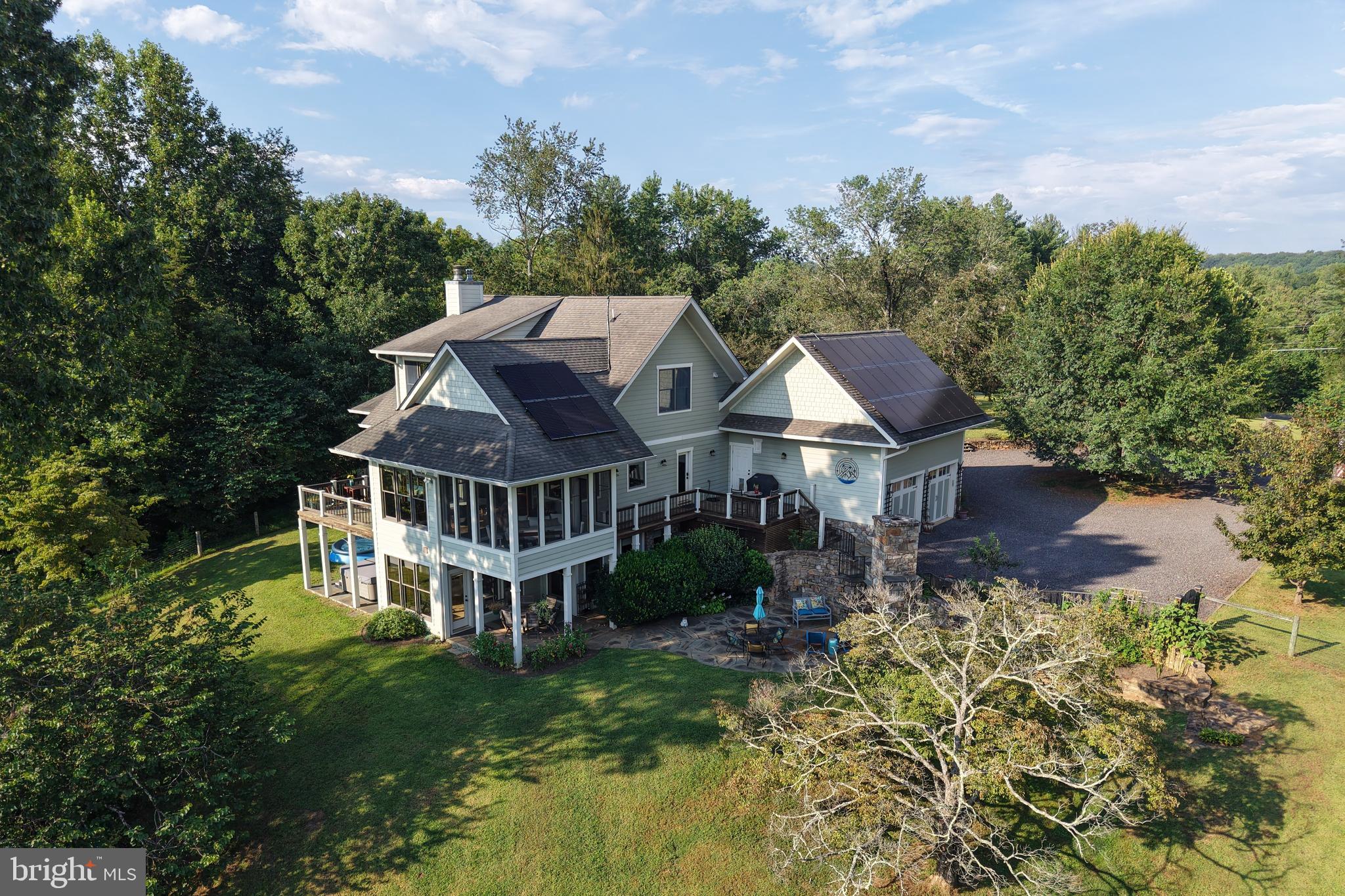 210 Grandview Road Washington, VA 22747 - Photo 54 of 62 an aerial view of a house