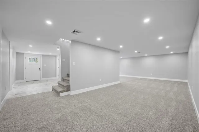 a view of empty room