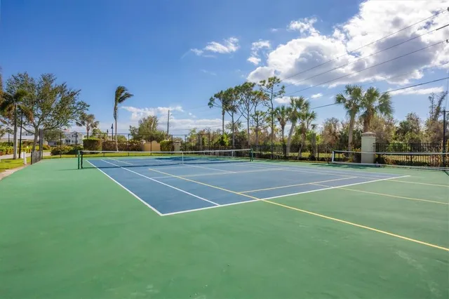 a view of a tennis court
