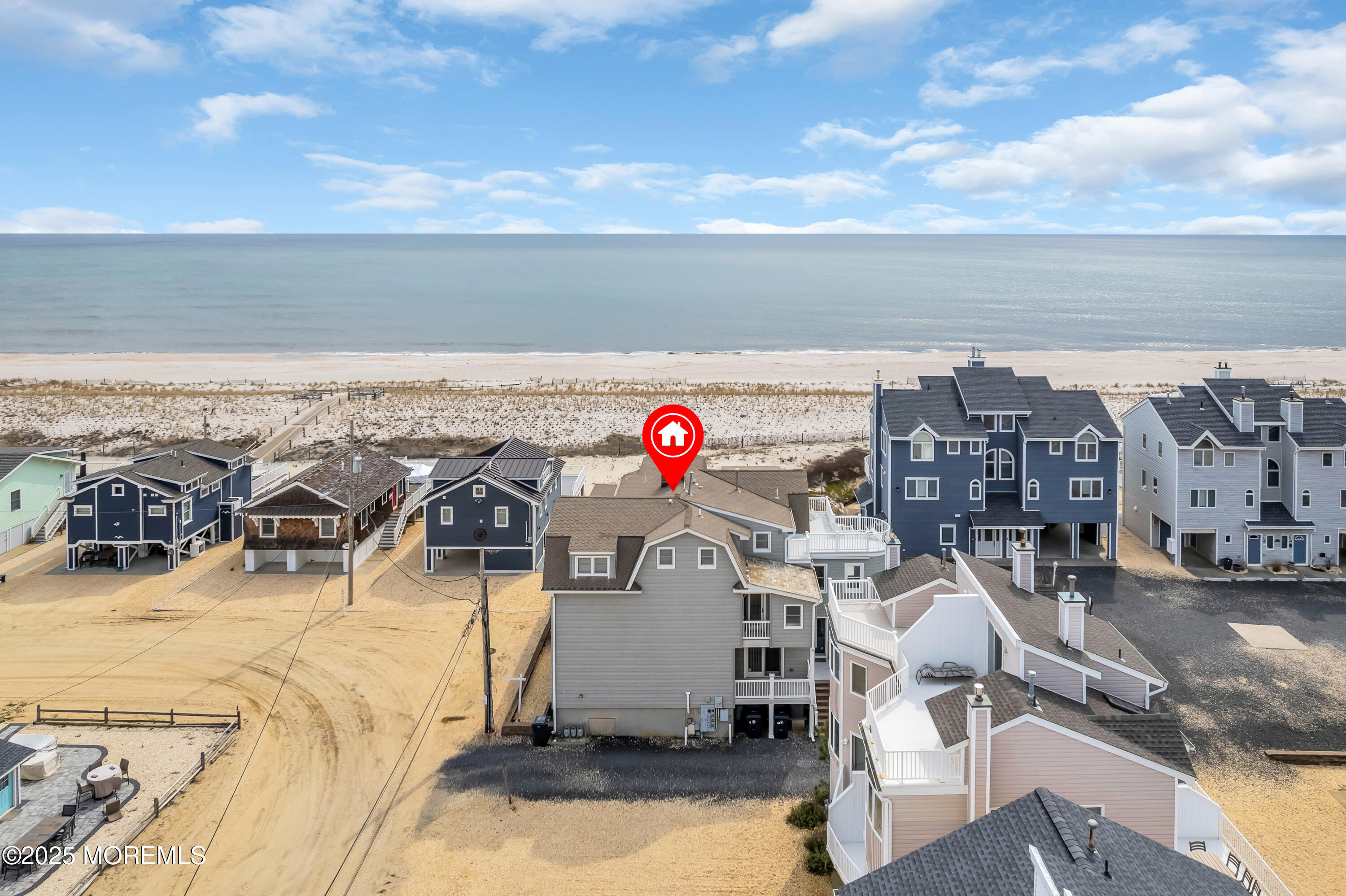 15 East Tuna Way, Unit B Lavallette, NJ 08735 - Photo 1 of 33 an aerial view of a house with a swimming pool