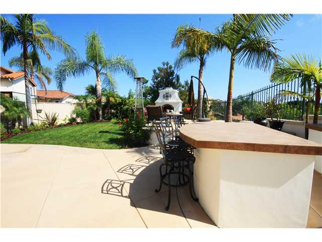1373 Sparrow Road Carlsbad, CA 92011 - Photo 18 of 22 Backyard w/ Sitting Area, Built-in BBQ & Fireplace