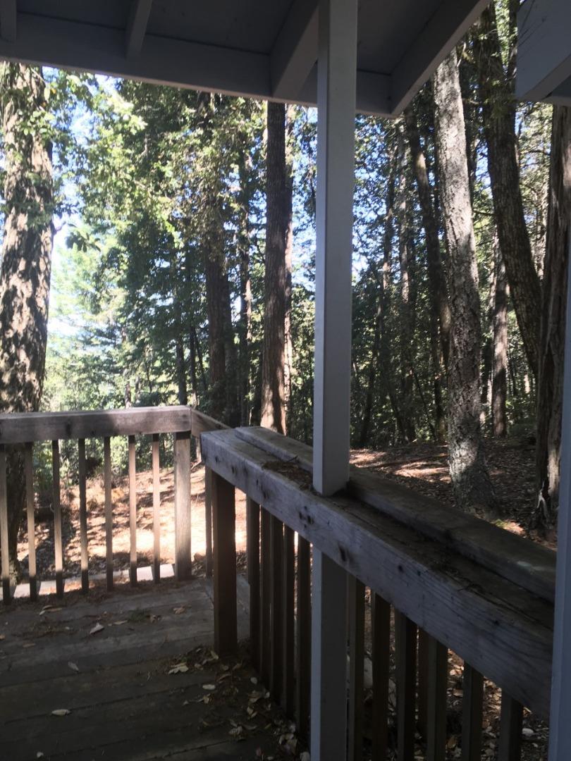 4020 Ridge Circle Willits, CA 95490 - Photo 36 of 44 a view of a porch with a yard