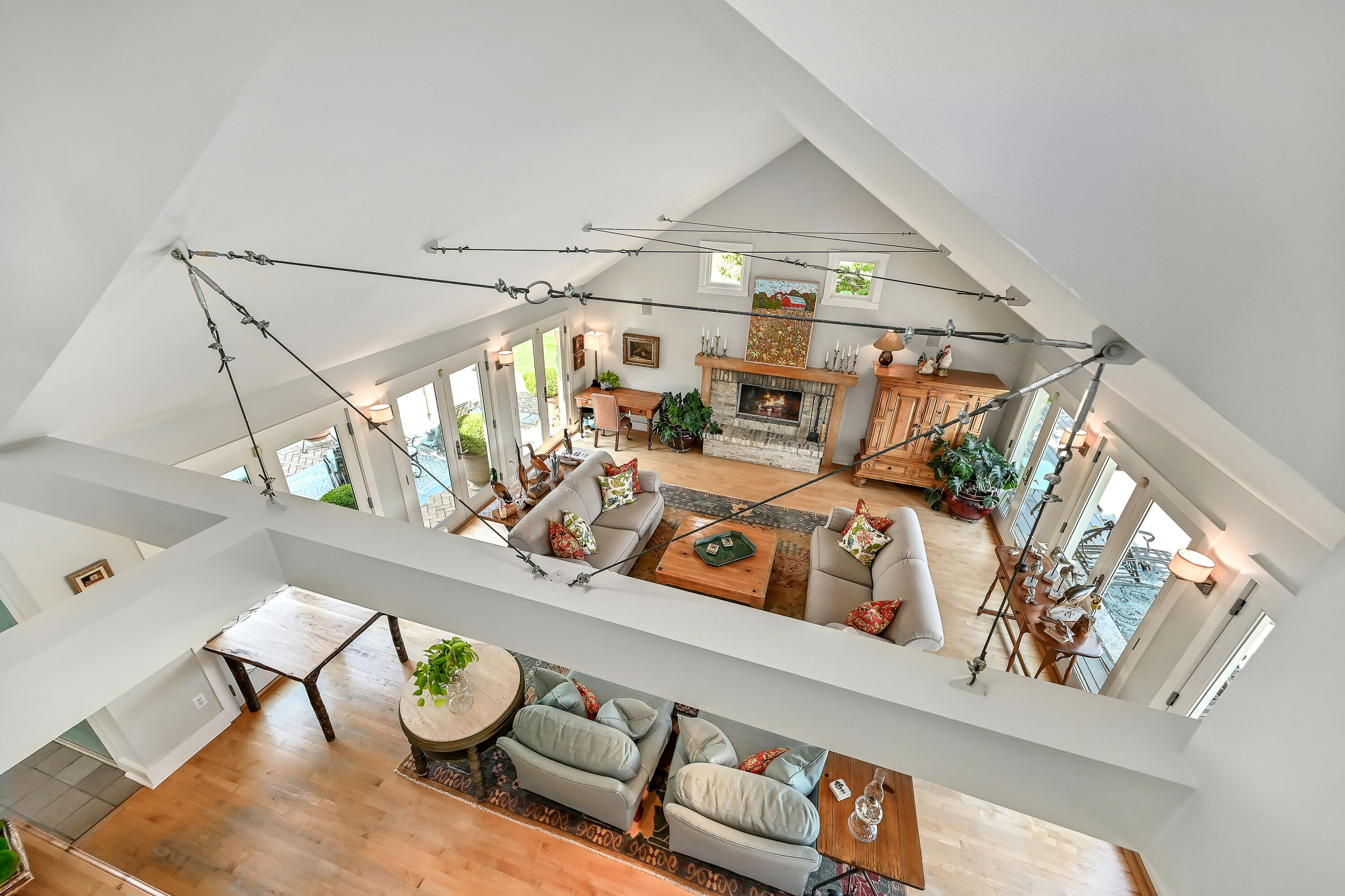 3200 West Bonniwell Road Mequon, WI 53097 - Photo 16 of 77 View from 2nd level office.