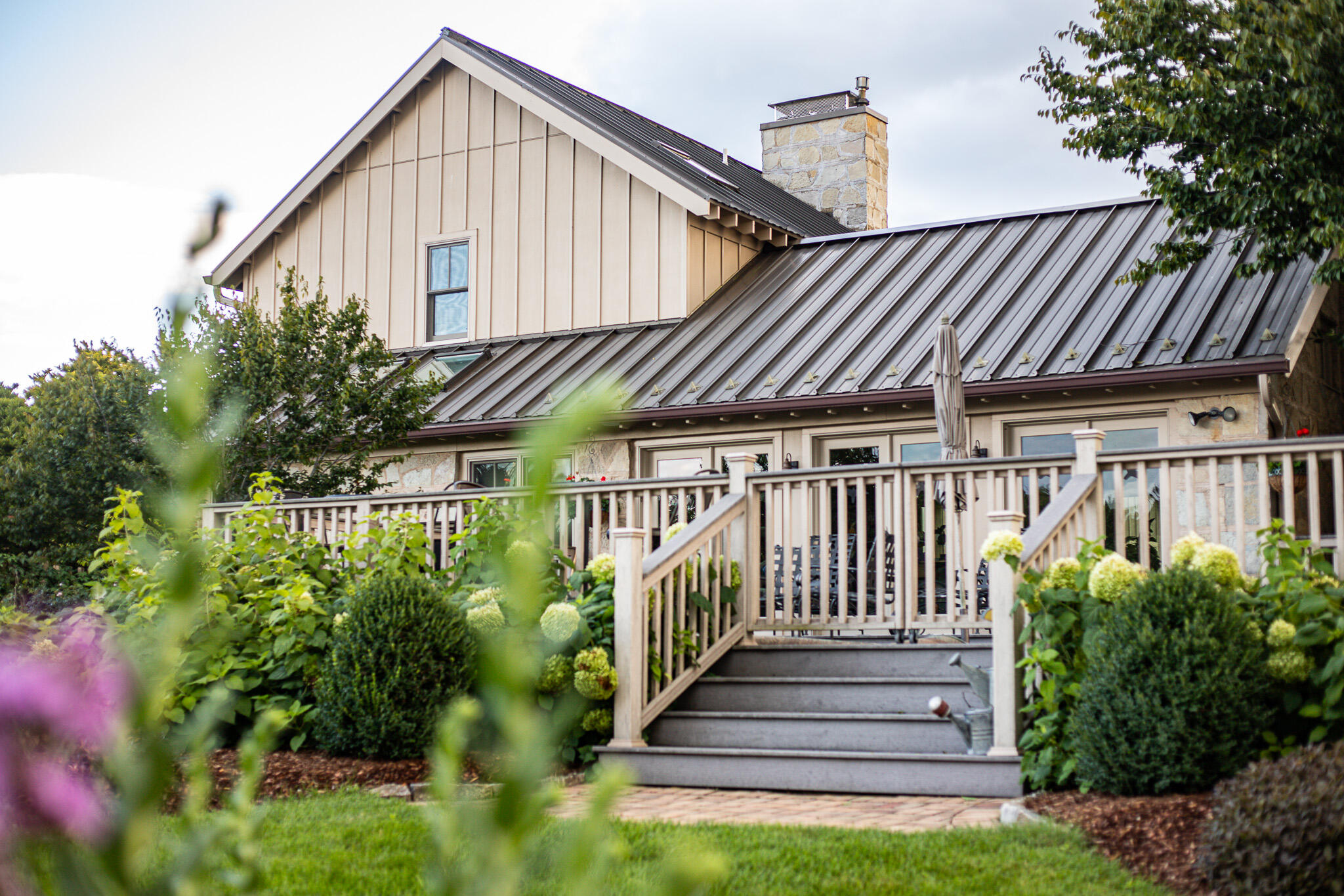 3200 West Bonniwell Road Mequon, WI 53097 - Photo 40 of 77 Rear of home faces north.