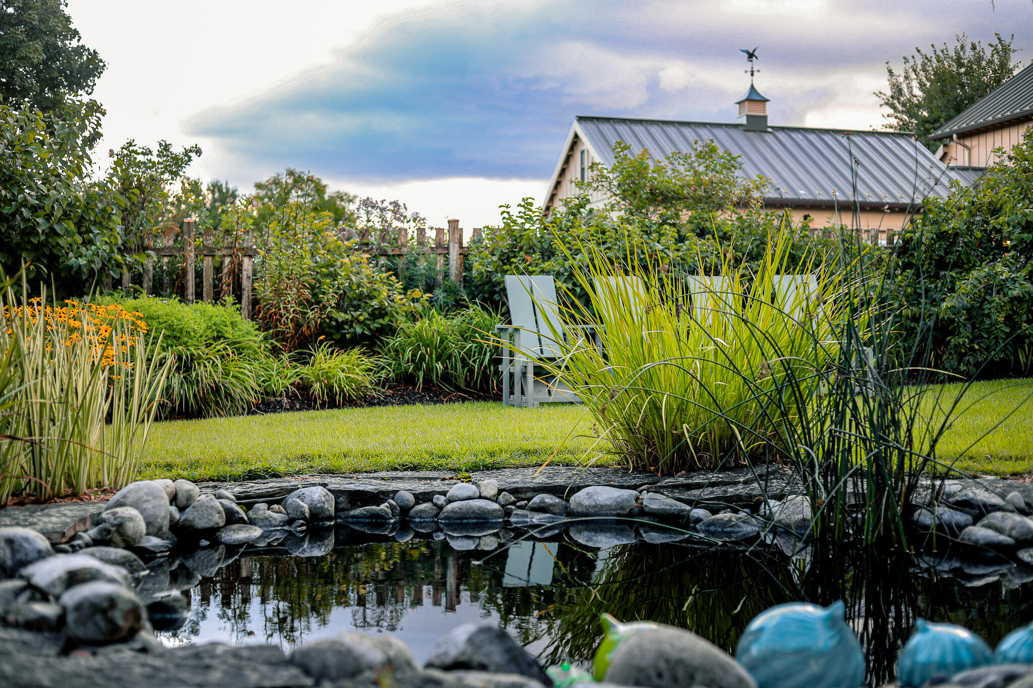 3200 West Bonniwell Road Mequon, WI 53097 - Photo 46 of 77 Sump pump ecosystem designed to drain to wetland.