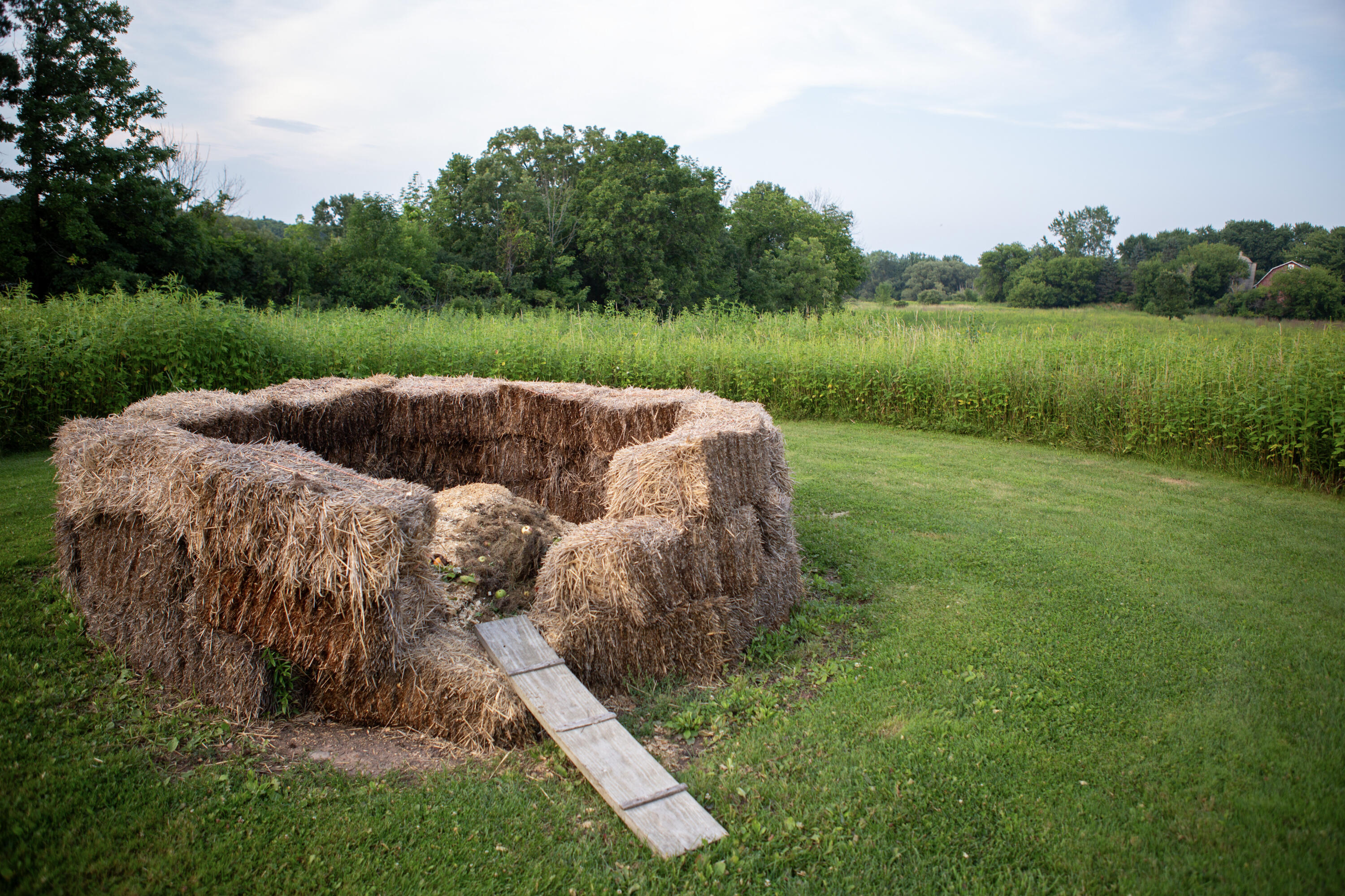 3200 West Bonniwell Road Mequon, WI 53097 - Photo 56 of 77 One of two composting bays.