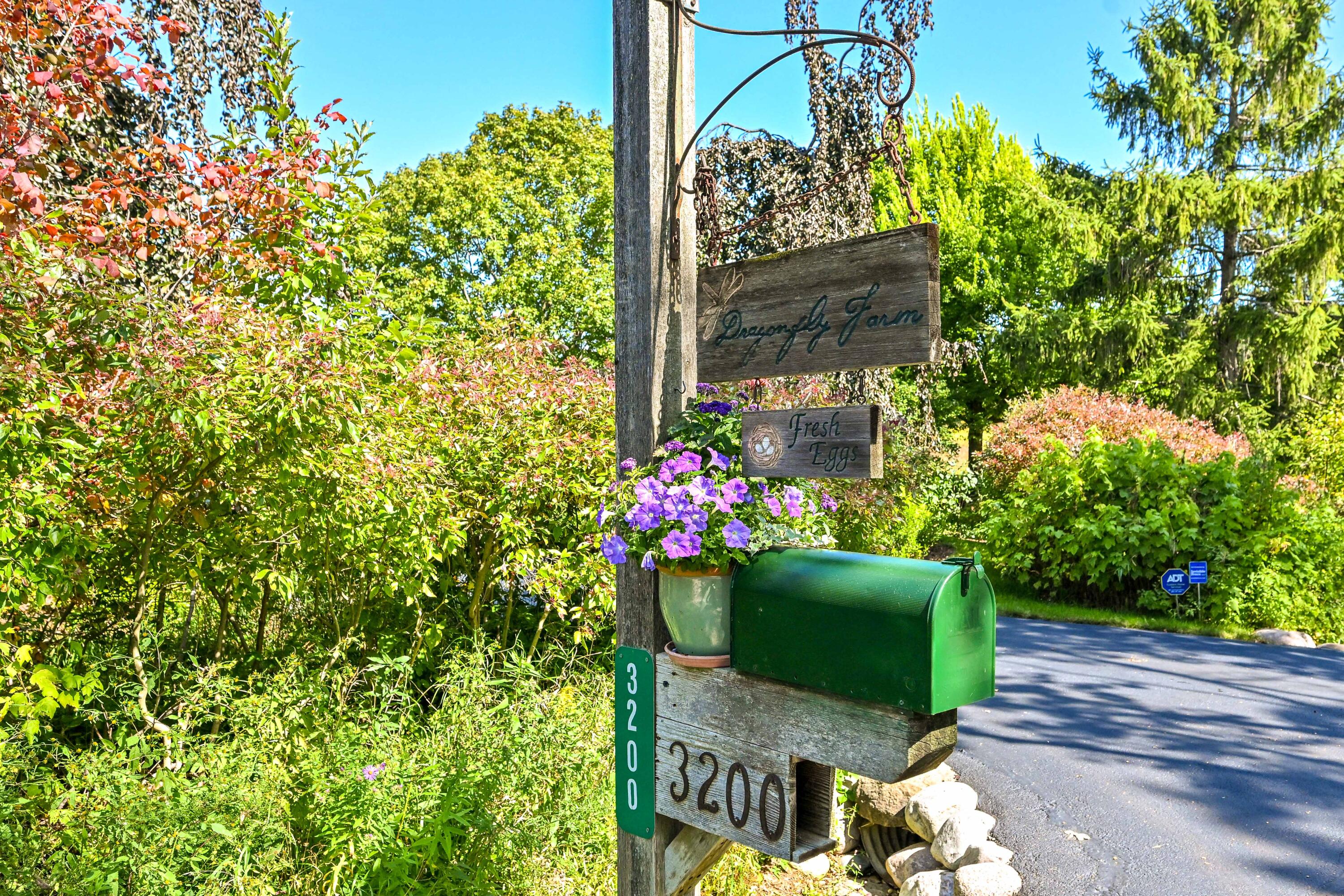 3200 West Bonniwell Road Mequon, WI 53097 - Photo 74 of 77 Welcome home, to Dragonfly Farm.