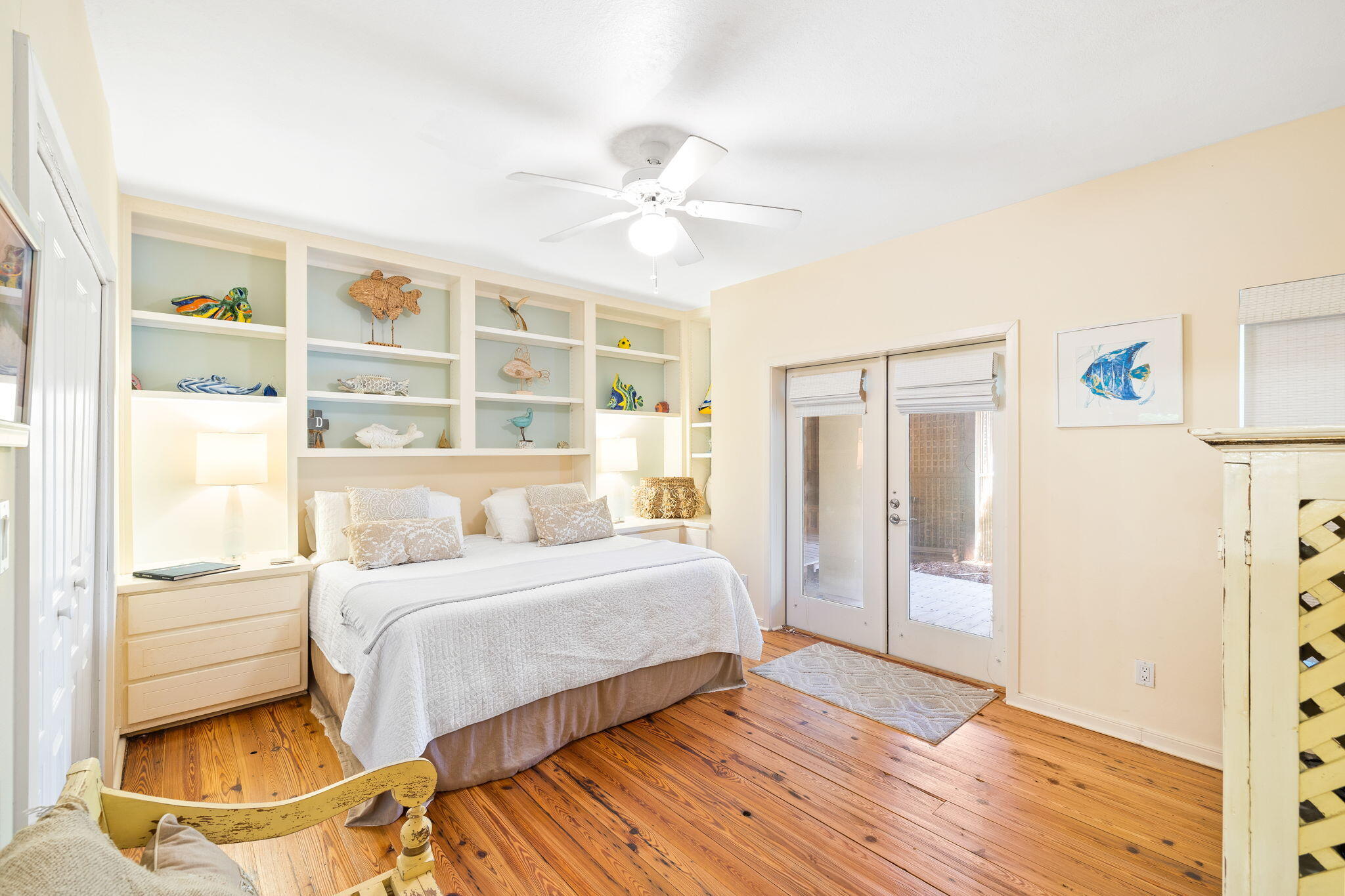 24 Bramble Grove Place Santa Rosa Beach, FL 32459 - Photo 63 of 89 a bedroom with a bed and a cabinets