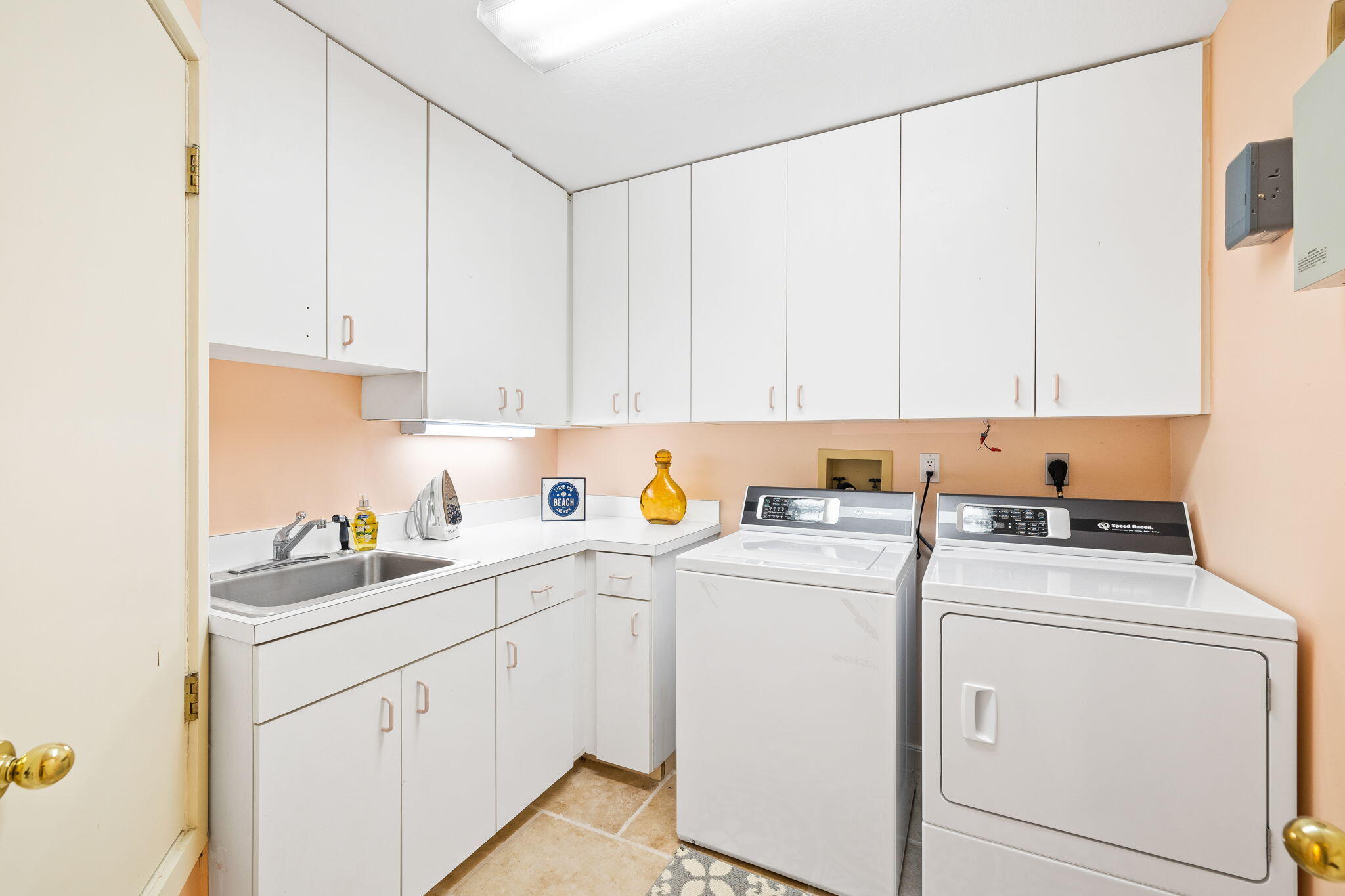 24 Bramble Grove Place Santa Rosa Beach, FL 32459 - Photo 67 of 89 a view of a storage and utility room with washer and dryer