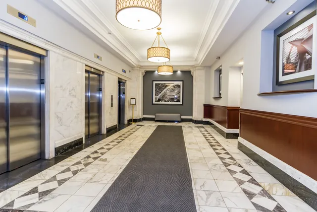 a room with gym equipment