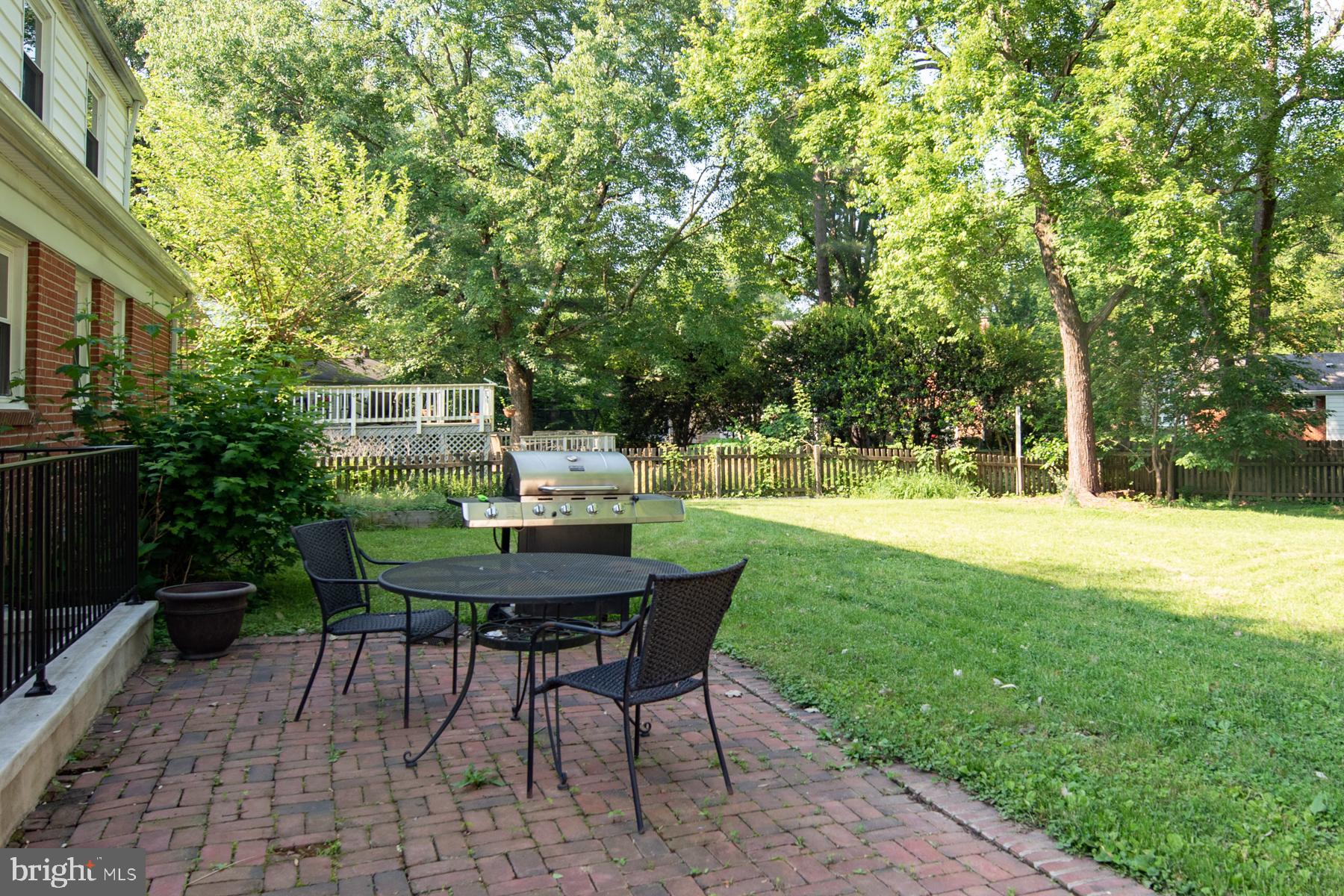 8706 Bradgate Road Alexandria, VA 22308 - Photo 27 of 31 Brick patio