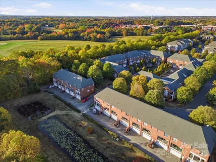 a view of a city with an ocean view