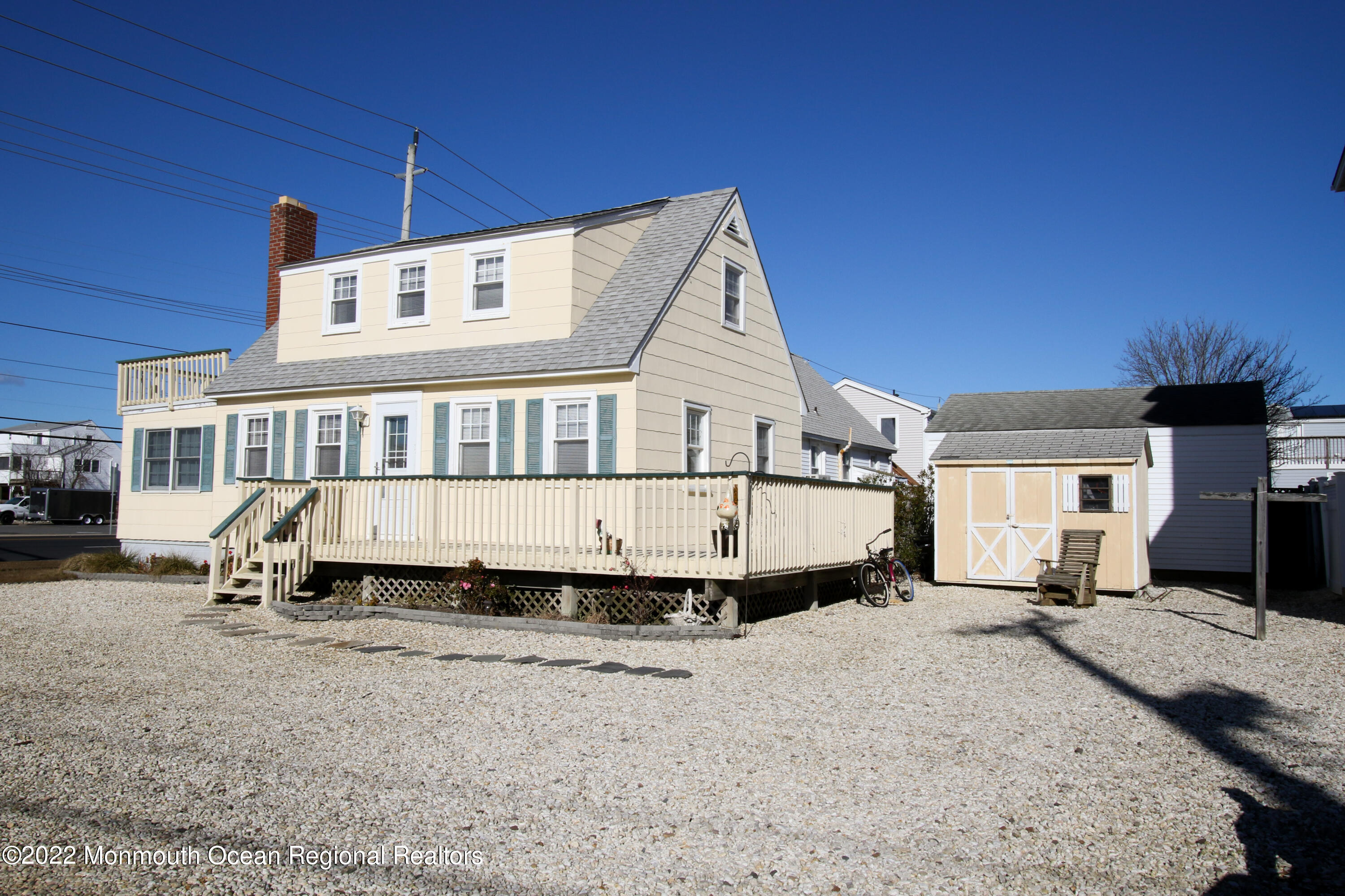 1401 Long Beach Boulevard Beach Haven, NJ 08008 - Photo 2 of 17 a house view with a car park in front of it