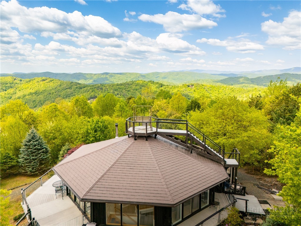 146 Cherokee Lane Purlear, NC 28665 - Photo 35 of 49 a view of a balcony with ocean view