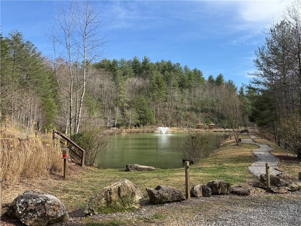 146 Cherokee Lane Purlear, NC 28665 - Photo 48 of 49 a view of a lake with a mountain