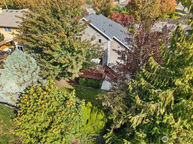 a view of a house with a tree