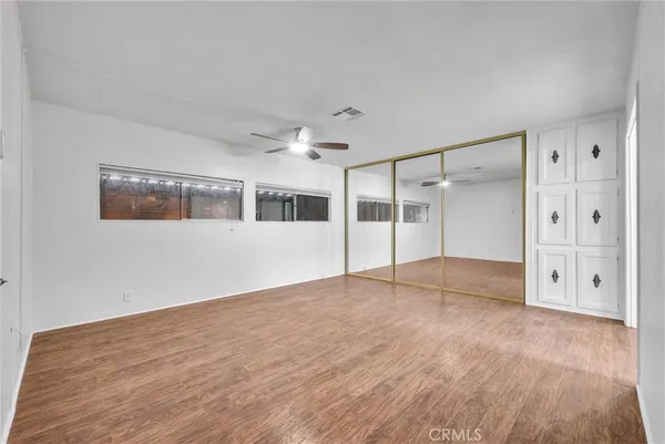 wooden floor in an empty room
