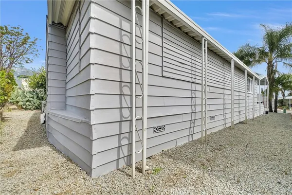 a view of a house with a patio