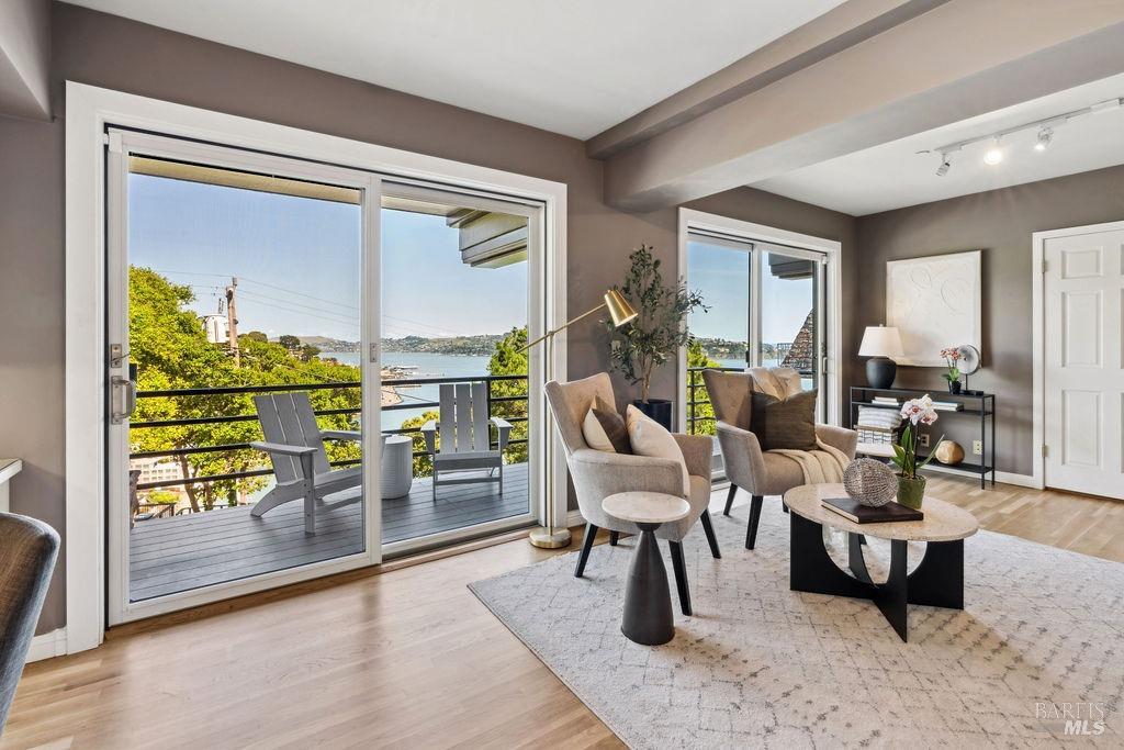 31 Edwards Avenue Sausalito, CA 94965 - Photo 34 of 51 a living room with furniture and a window