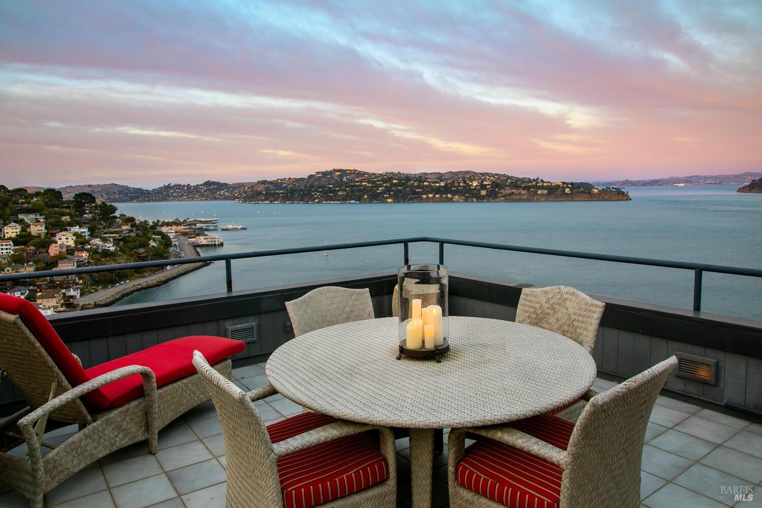 31 Edwards Avenue Sausalito, CA 94965 - Photo 6 of 51 a view of city from a seating area