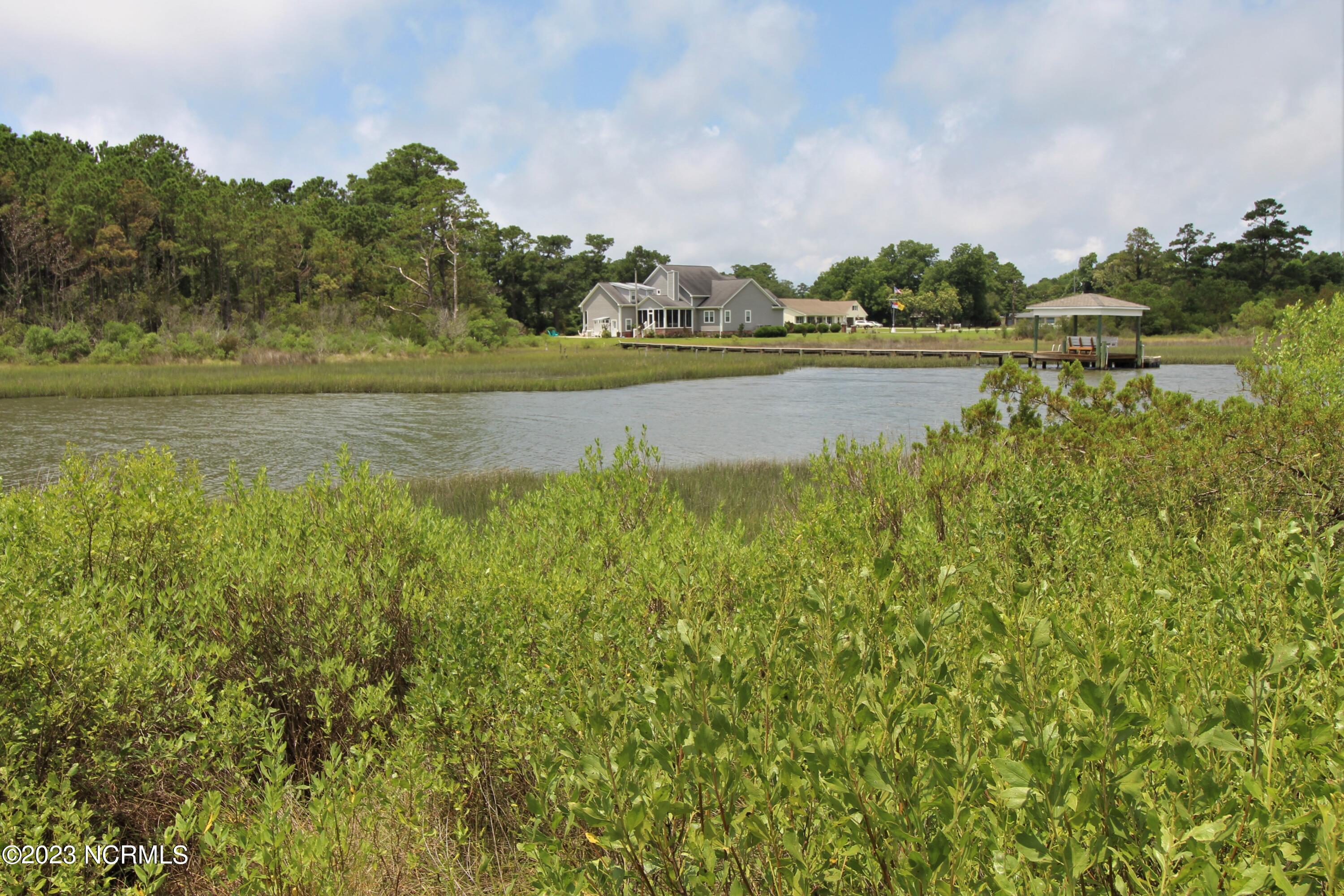208 Landing Road Beaufort, NC 28516 - Photo 13 of 14 View from back of lot