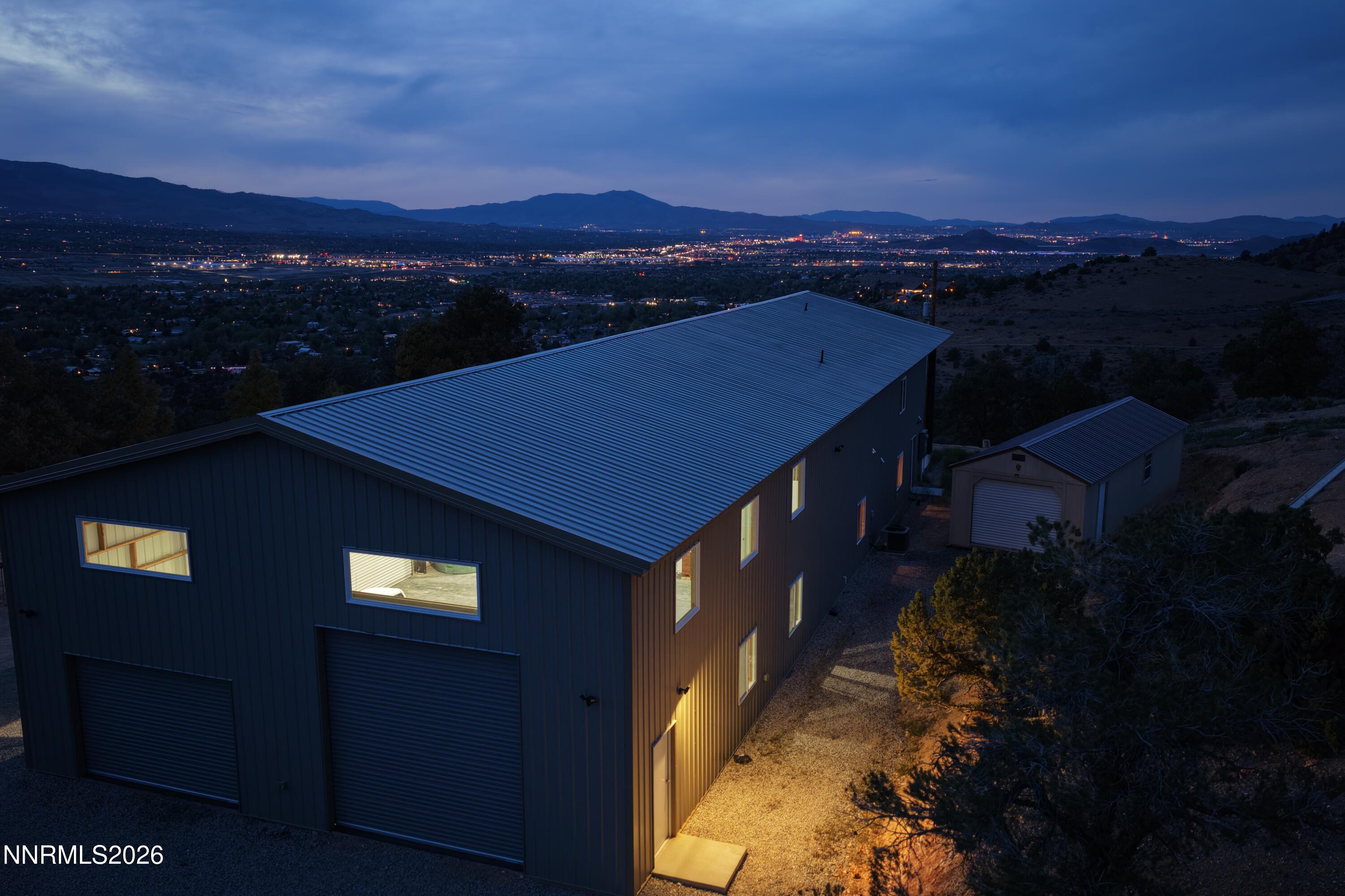 2300 Temple Hill Road, Unit B1 B2 B4 & COMMON AREA Reno, NV 89521 - Photo 17 of 50 Evening Aerial 10