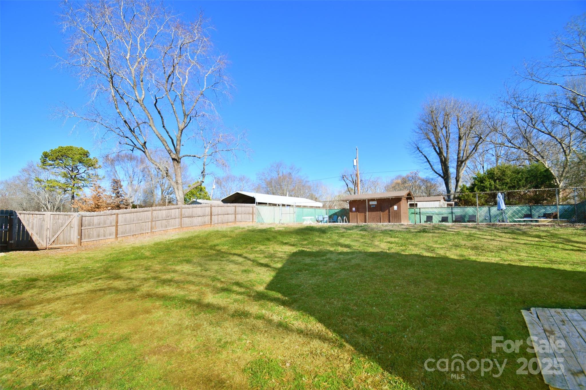 1820 Irish Potato Road Concord, NC 28025 - Photo 27 of 35 a garden view with tall trees