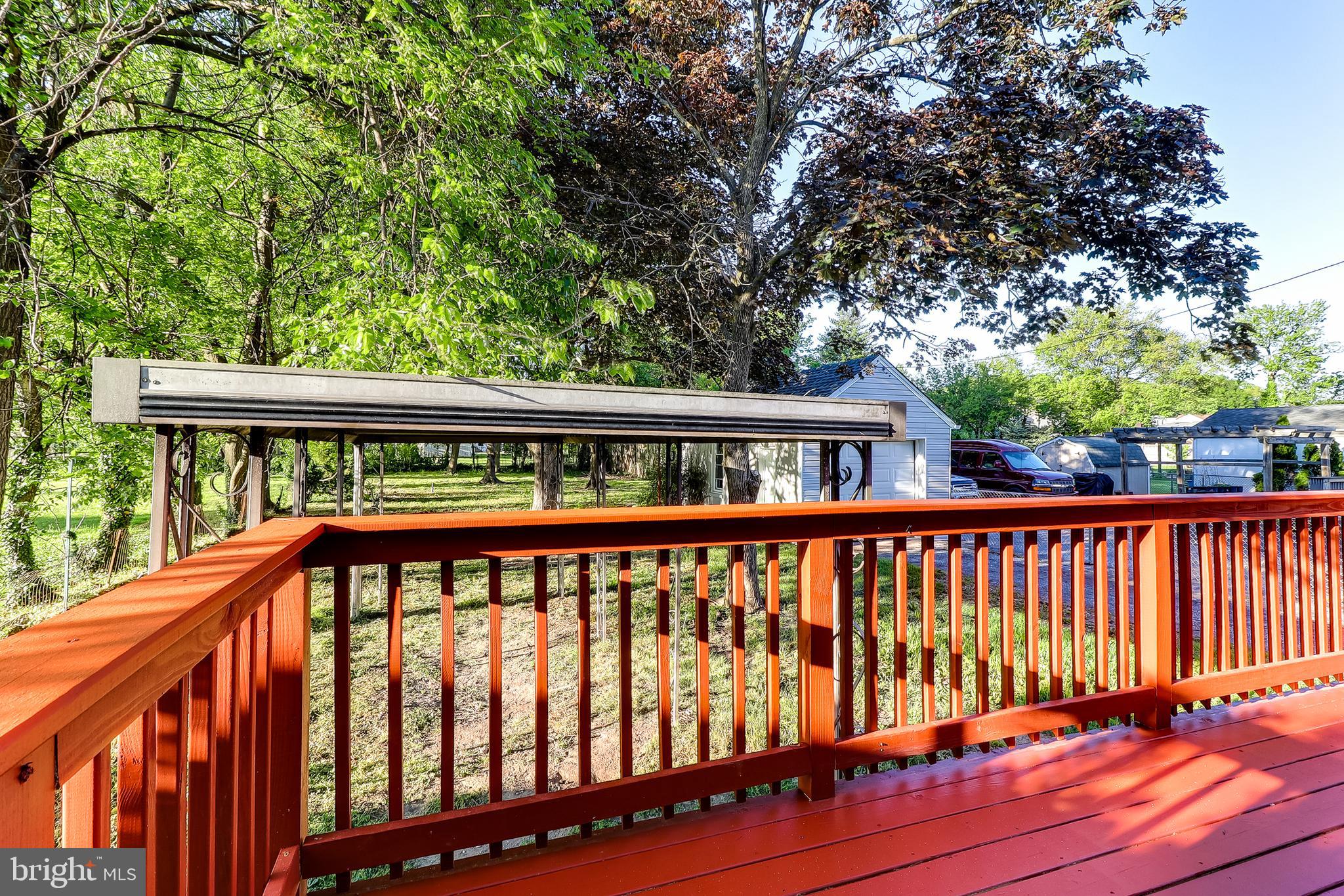 322 Townsend Road Baltimore, MD 21221 - Photo 31 of 37 Rear porch- Freshly Painted