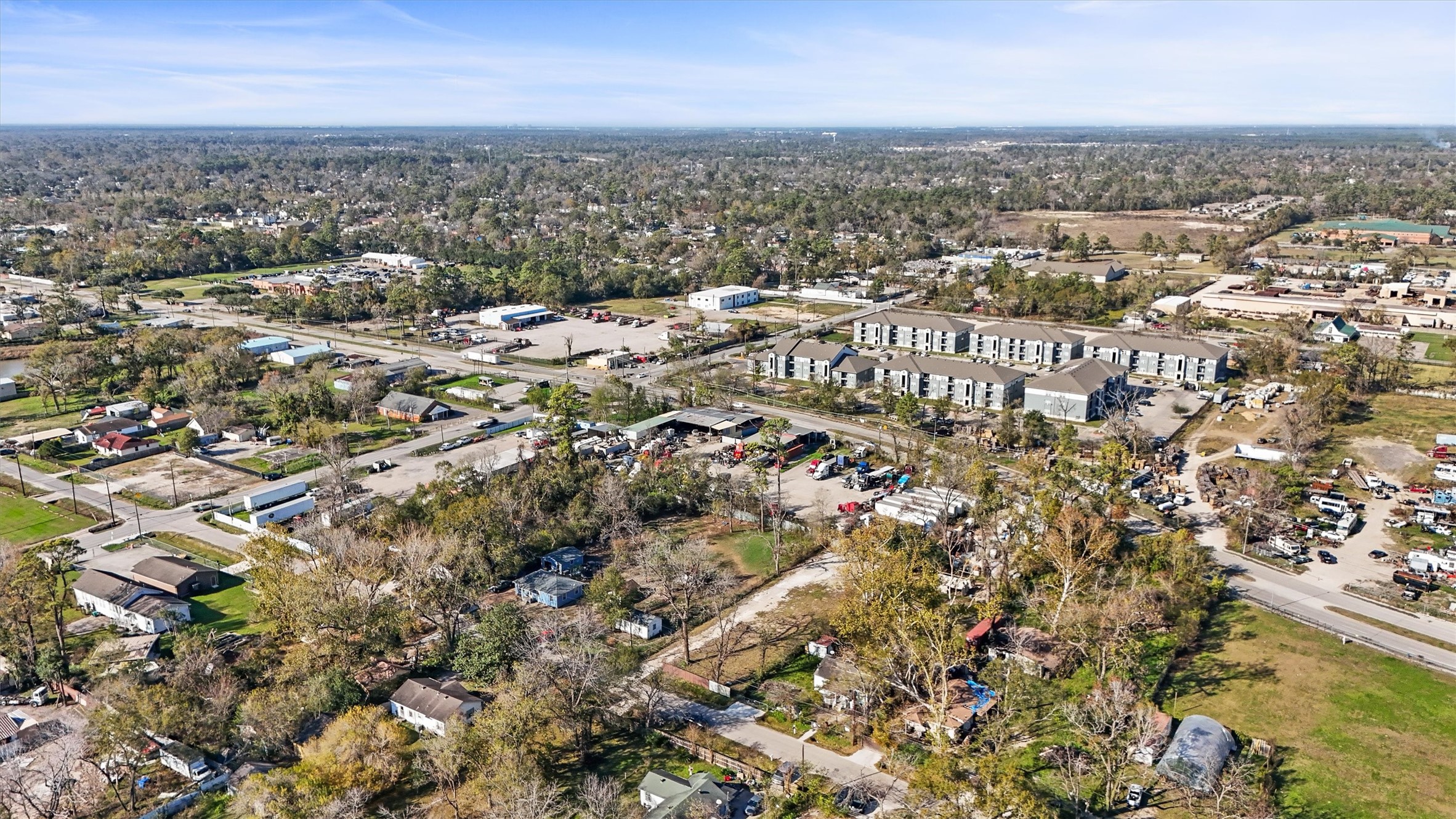 8533 Furray Road Houston, TX 77028 - Photo 4 of 14 an aerial view of multiple house