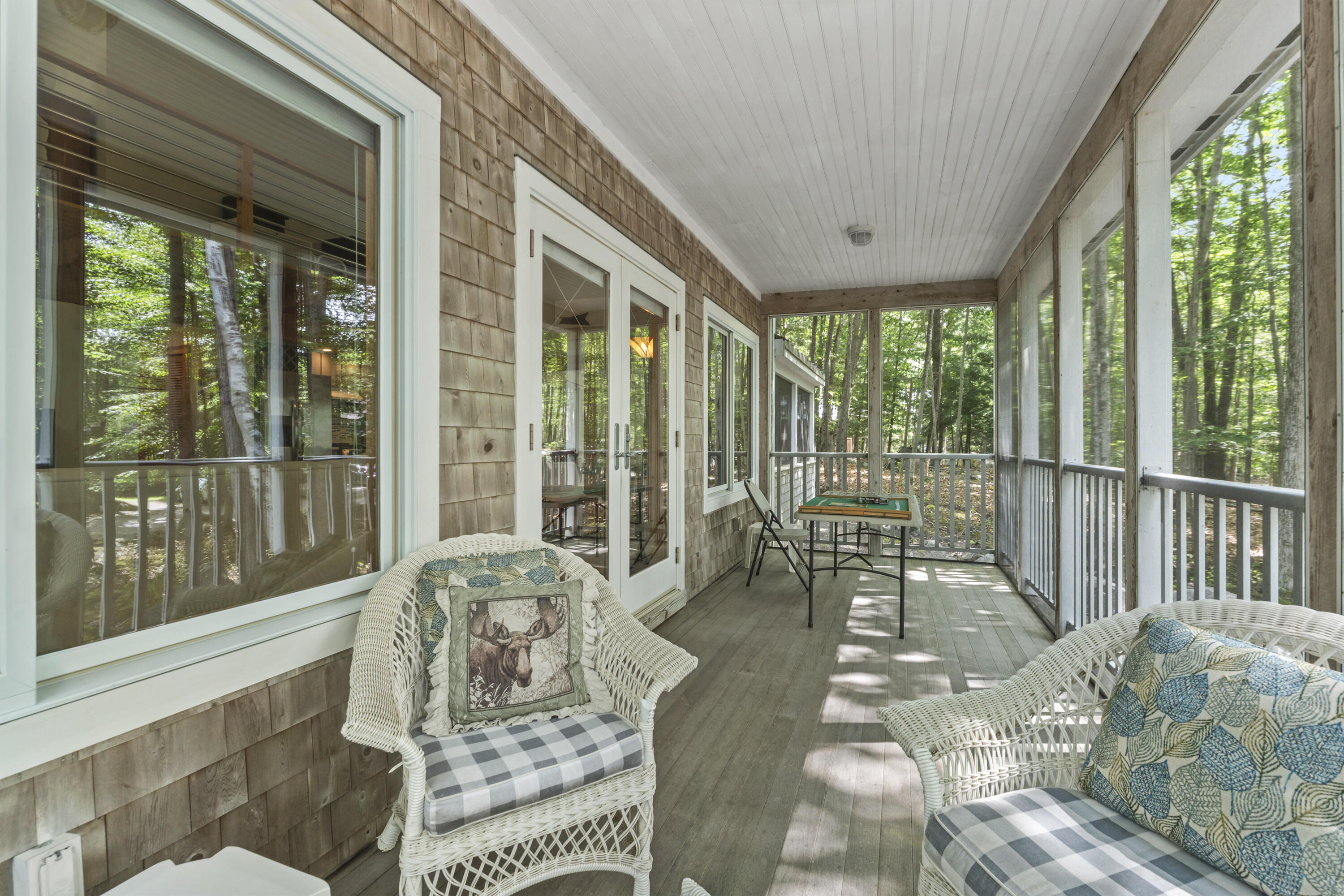 189 Ridge Road Frye Island, ME 04084 - Photo 31 of 49 189 Front Porch looking to side