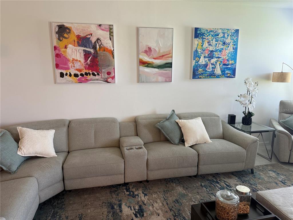 9276 Bonita Mar Drive Parrish, FL 34219 - Photo 5 of 54 a living room with furniture and a couch