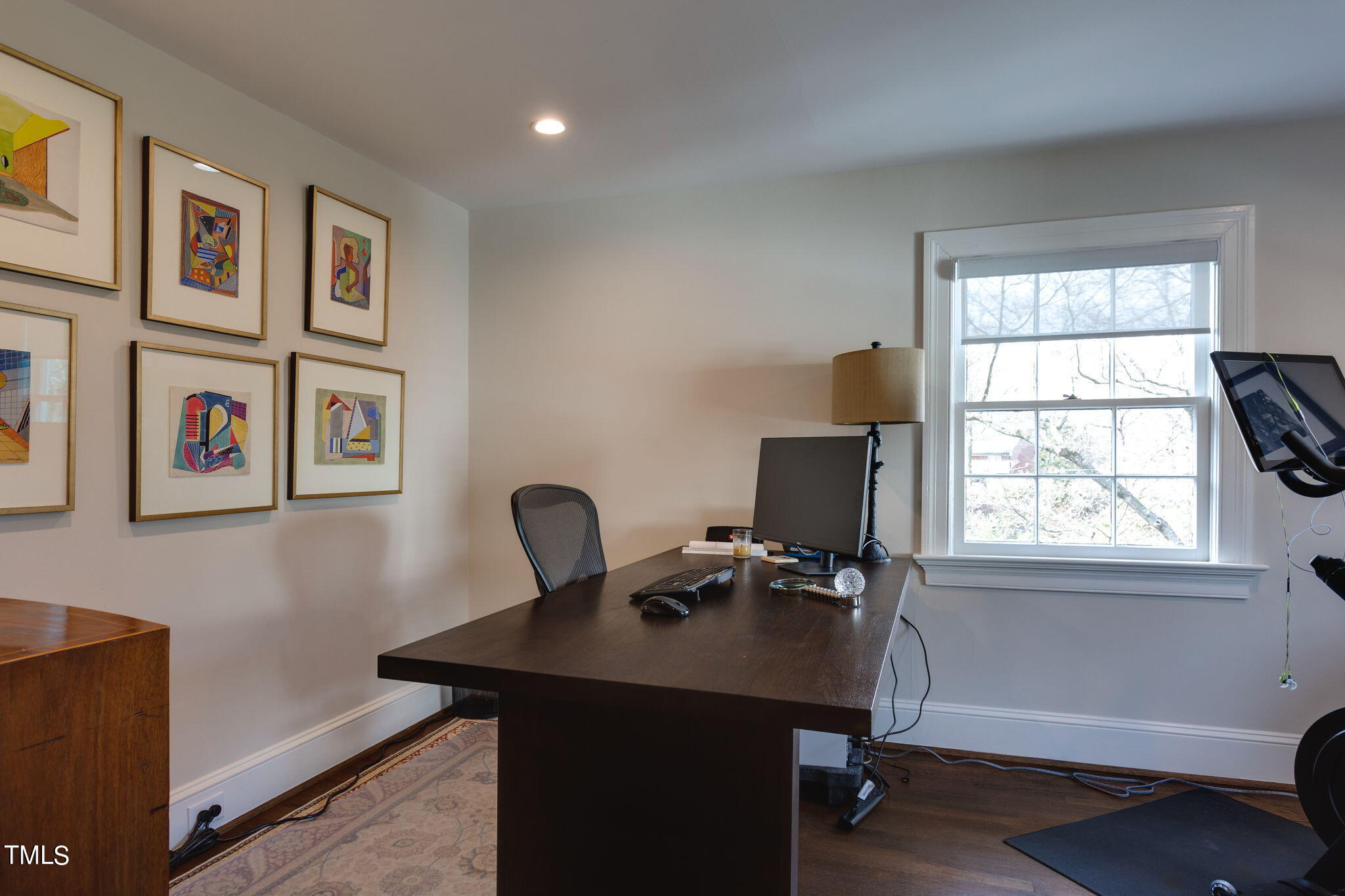 2312 Oxford Road Raleigh, NC 27608 - Photo 23 of 40 a view of a workspace with furniture and a window