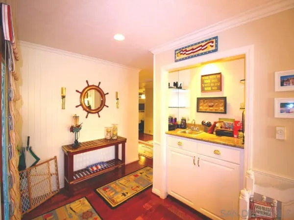 a view of a living room and a window