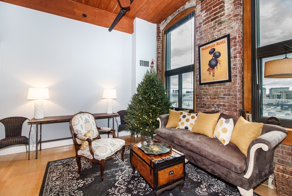 320 West 2nd Street, Unit 412 Boston, MA 02127 - Photo 11 of 16 a outdoor living space with furniture and a potted plant